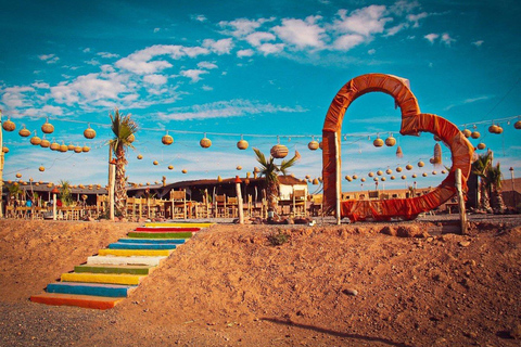 Marrakech: Agafay Desert Quad, Camel Ride & Dinner Fire Show