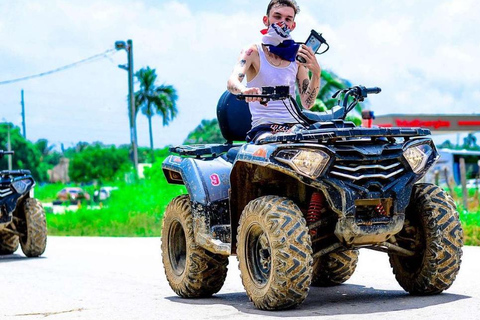 Punta Cana: ATV 4x4 Tour or Buggy Adventure with Small Group and Pick Up Atv for 1 single person