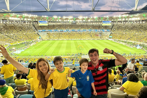 Maracanã Stadium Soccer Game Ticket with Transfer & Guide