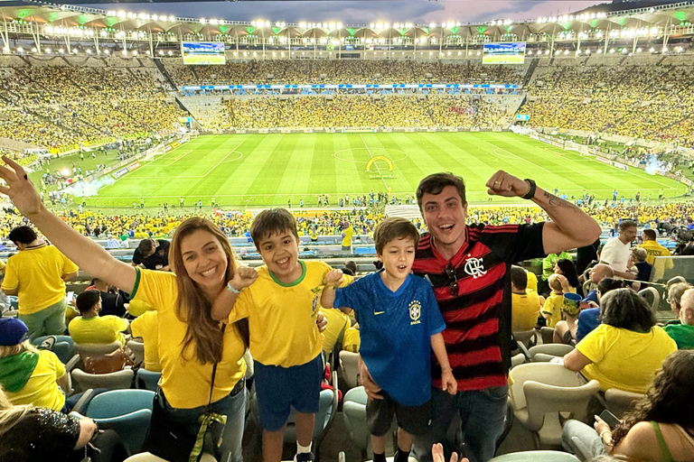 Maracanã Stadium Soccer Game Ticket with Transfer & Guide