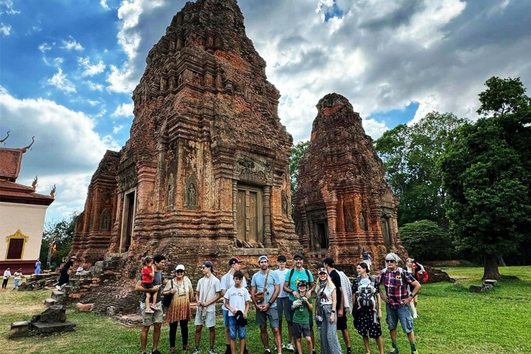 Visite guidée des hauts lieux d'Angkor au lever du soleil et Banteay SreiPrivé : Visite des temples avec visite d'Angkor Wat et guide touristique
