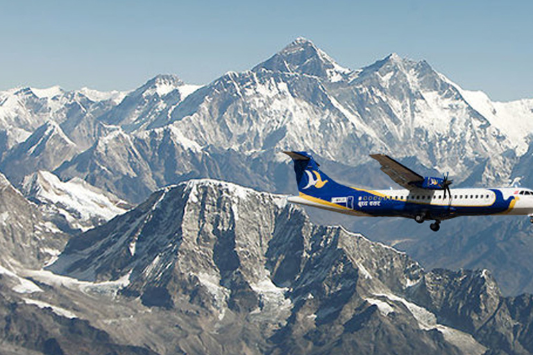 Volo in montagna dell&#039;esperienza del Monte EverestEsperienza di volo in montagna sul Monte Everest