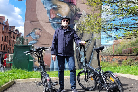 Glasgow : Visite guidée à vélo électrique avec visite d&#039;une distillerie