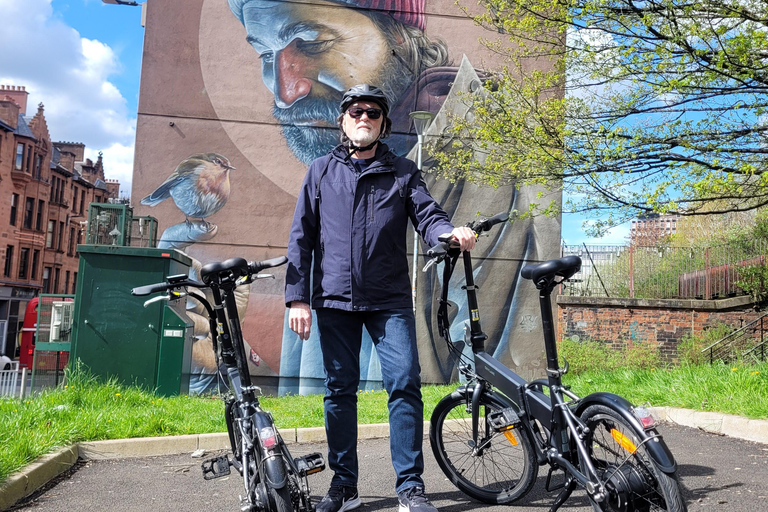 Glasgow: Recorrido guiado en bicicleta eléctrica con visita a una destilería