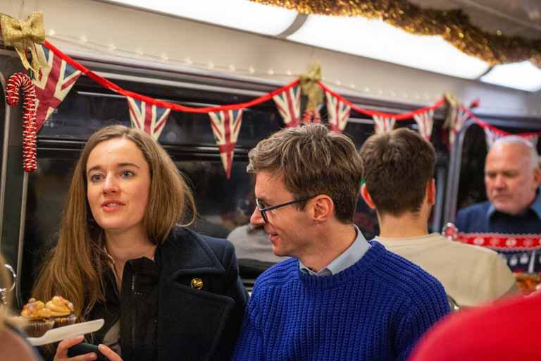 لندن: جولة أضواء الكريسماس والوجبات الخفيفة