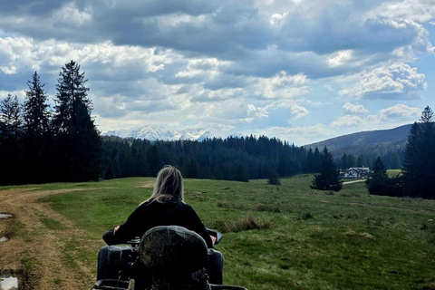 Poiana Brasov: Guided ATV Ride Through Mountain Forest