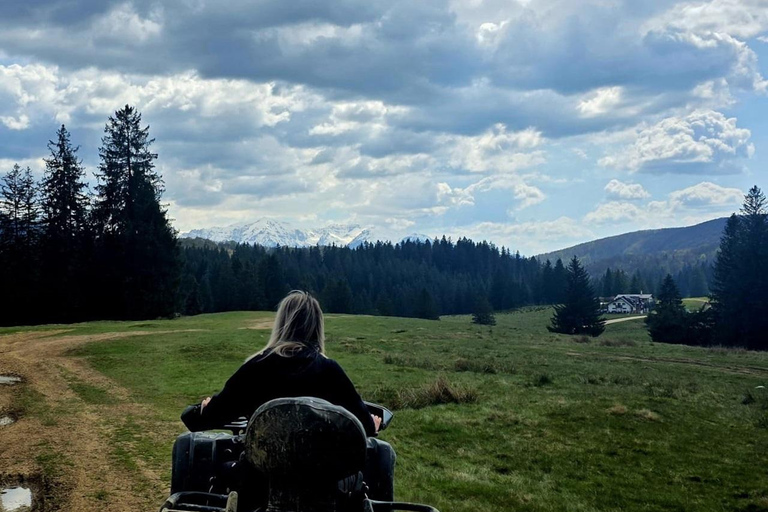 Poiana Brasov: Guided ATV Ride Through Mountain Forest