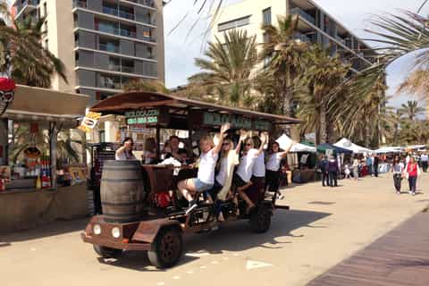 Barcelona: Bierfiets Tour
