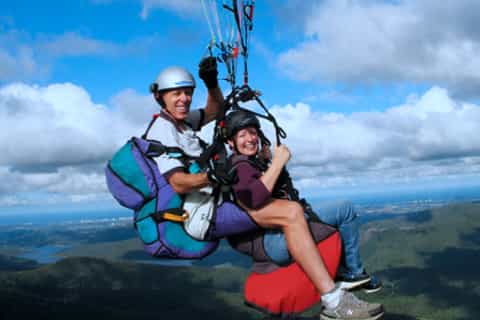 Tandem Paraglide Full-Day Experience from Rome