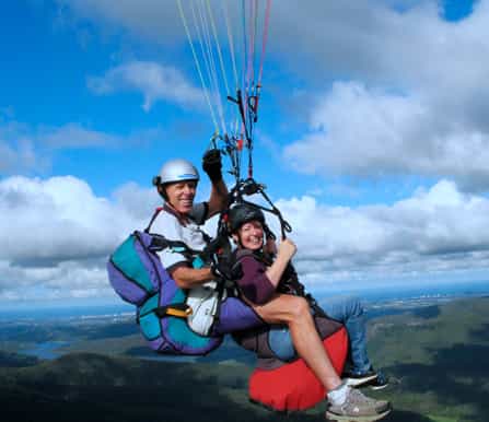 tandem paraglide fullday experience from rome
