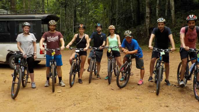 biken die hügel von chiang dao von chiang mai