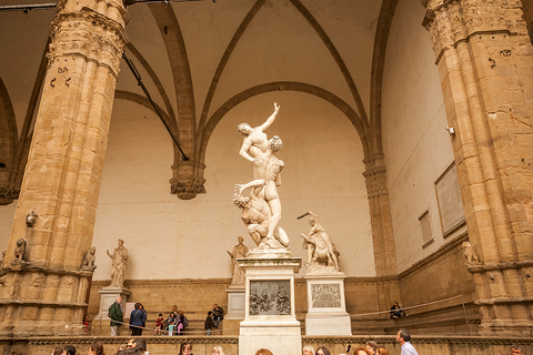 Florens: Walking Tour och Accademia Gallery Tour