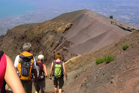 Van de haven van Napels: privétransfer naar de Vesuvius