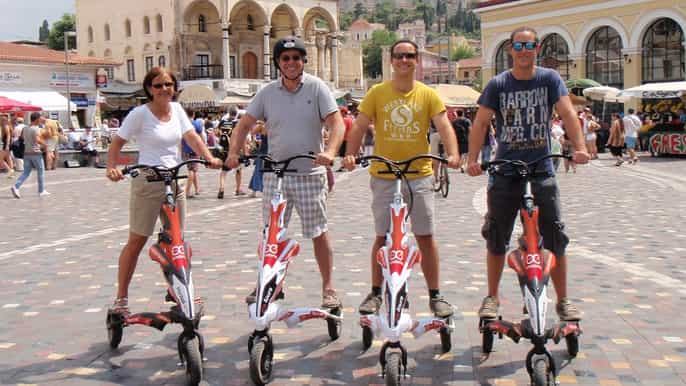 acropolis tour athens highlights by electric trikke bike