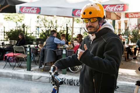 Athens: Food Tasting Tour on a Trikke Vehicle