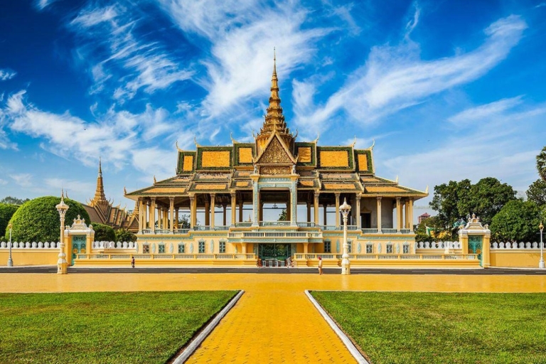 Phnom Penh Stadtrundfahrt & Koh Dach Seideninsel Private Tagestour