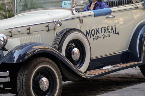 Montreal: Unforgettable Guided Tour in a Vintage 1930s Convertible Car