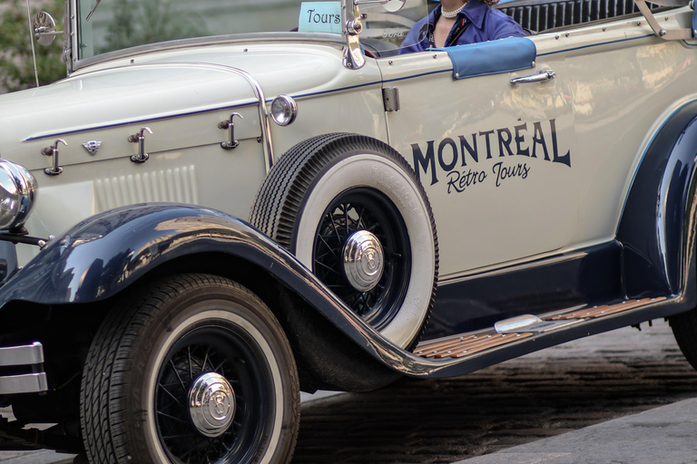 Montreal: Unforgettable Guided Tour in a Vintage 1930s Convertible Car