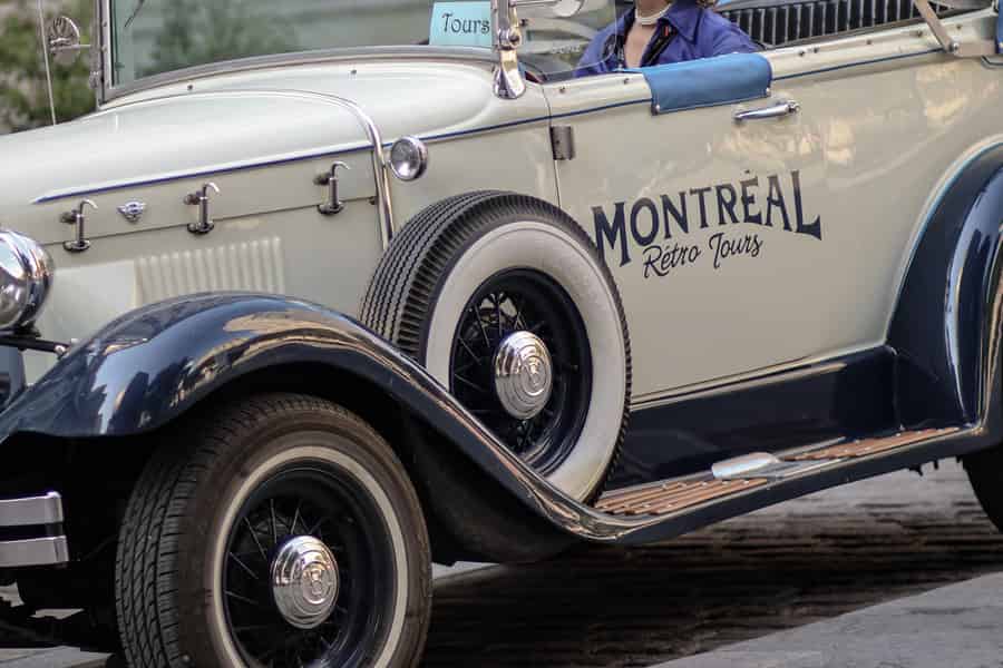 Montreal: Unvergessliche Führung in einem Oldtimer-Cabrio aus den 1930er Jahren. Foto: GetYourGuide Montreal: Unvergessliche Führung in einem Oldtimer-Cabrio aus den 1930er Jahren. Foto: GetYourGuide