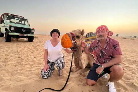 Dubaï : Safari dans l'oasis d'Al Marmoom, repérage des animaux et petit-déjeuner