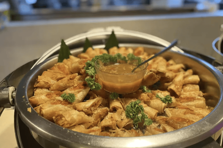 Boracay: Beachfront Buffet with Live Music White Sand Hotel 8 Eight by the Beach Dinner Buffet