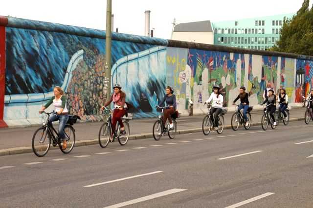 berlin on bike tour