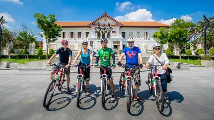chiang mai radtour durch die historische altstadt