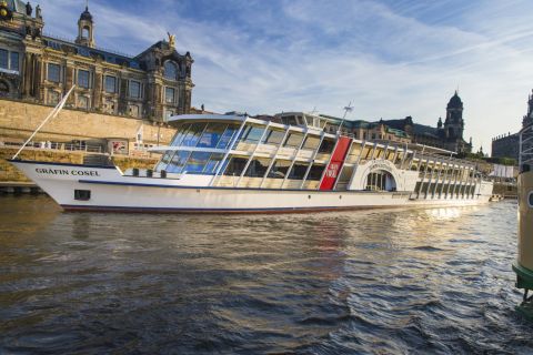 Dresden: Cruzeiro de barco turístico no rio