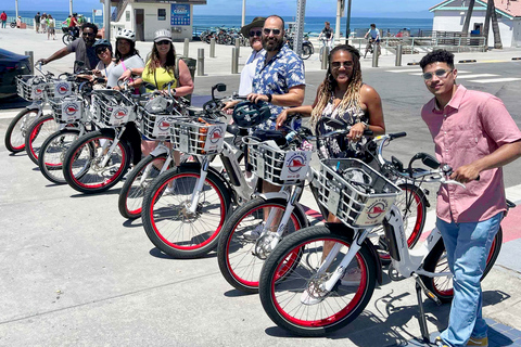 لوس أنجلوس ركوب الدراجة الإلكترونية على الشاطئ من شاطئ ريدوندو إلى سانتا مونيكالوس أنجلوس: ركوب ال