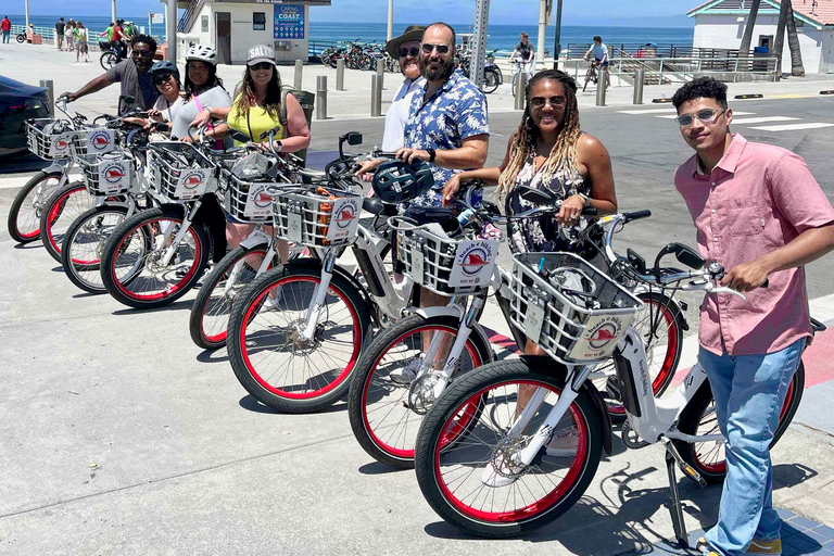 لوس أنجلوس ركوب الدراجة الإلكترونية على الشاطئ من شاطئ ريدوندو إلى سانتا مونيكالوس أنجلوس: ركوب ال