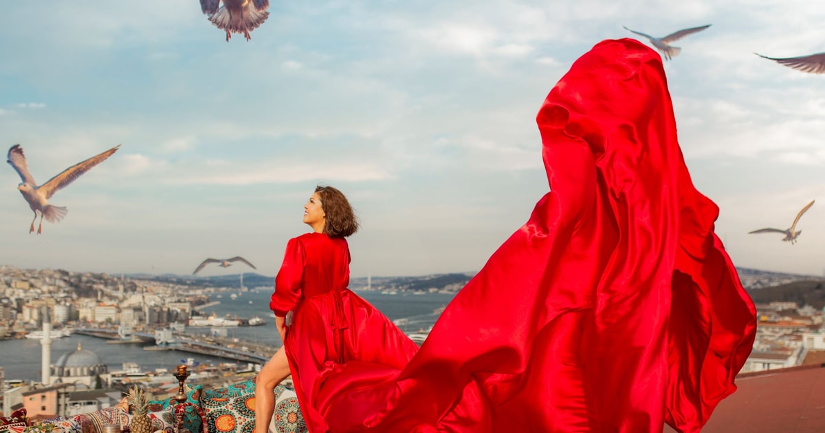 Istanbul: Flying Dress Photoshoot Experience | GetYourGuide