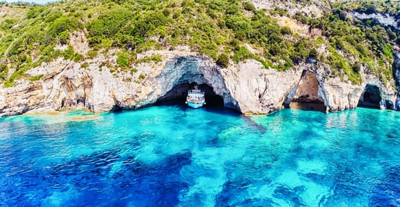 Depuis Corfou : Paxos, Antipaxos et les grottes bleues