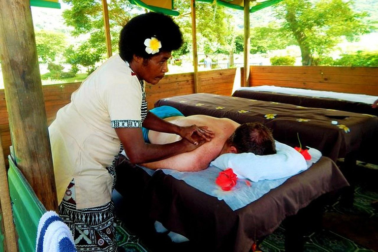 Jardin d&#039;orchidées de Nadi, randonnée dans les cascades avec source d&#039;eau chaude et bain de boueFidji Marriott/Queens Wharf Lautoka/Prise en charge au Tanoa Waterfront