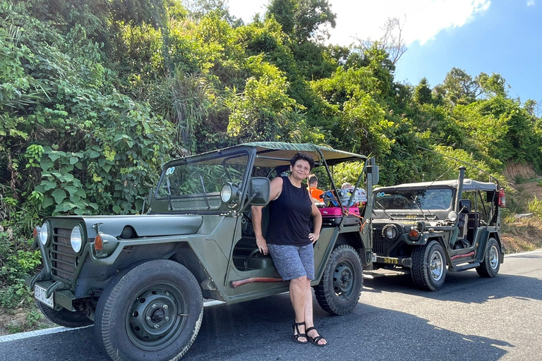 De Hue à Hoi An en jeep par le col de Hai Van avec des arrêts fabuleux