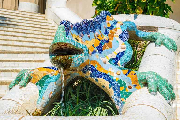 Barcelone : visite accélérée du parc GüellVisite privée au parc Güell