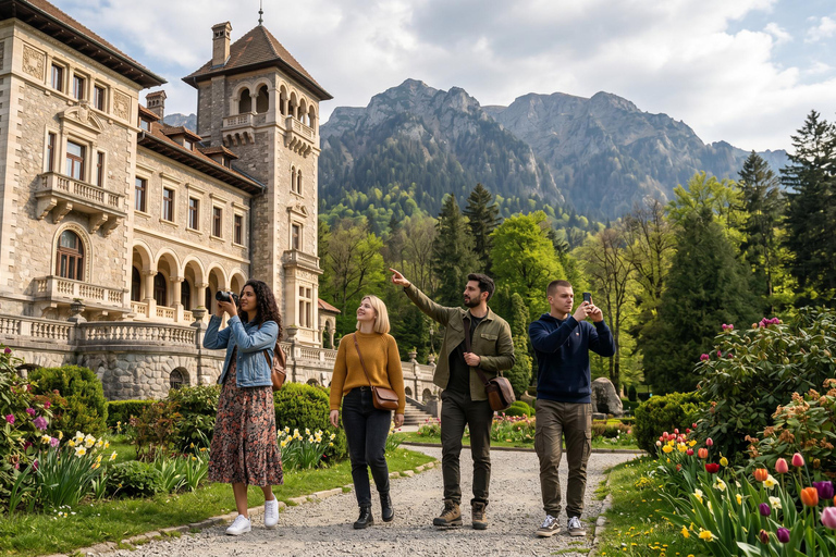 Day Trip Dracula Castles, Peles Castles, Cantacuzino-Brasov MINIVAN Dracula Castles, Peles Castles, Cantacuzino-Brasov