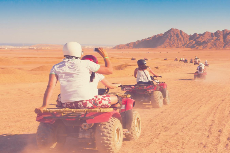 Sharm El Sheikh: ATV, Camel Ride with BBQ Dinner and Show Single Quad Bike