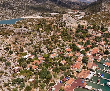 Kas: Cidade submersa e locais históricos da Ilha Kekova - passeio de barco