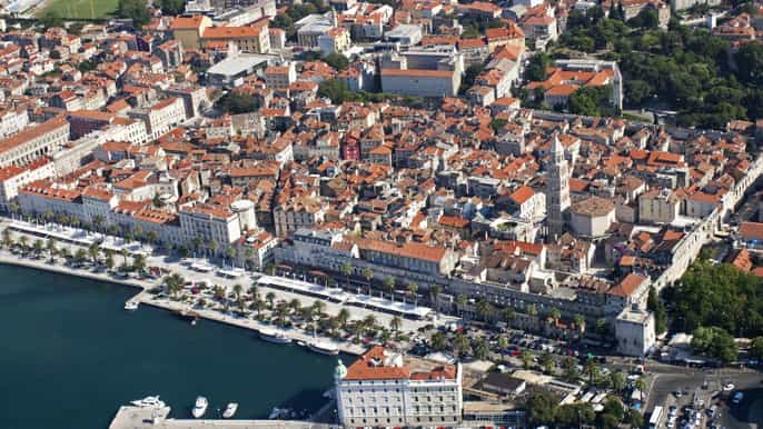 split diocletians palace walking tour