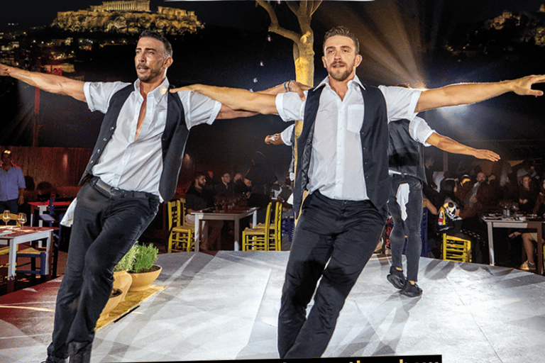 Athens: Greek Wedding Rooftop Party & Interactive Live Show Spirits Only Package