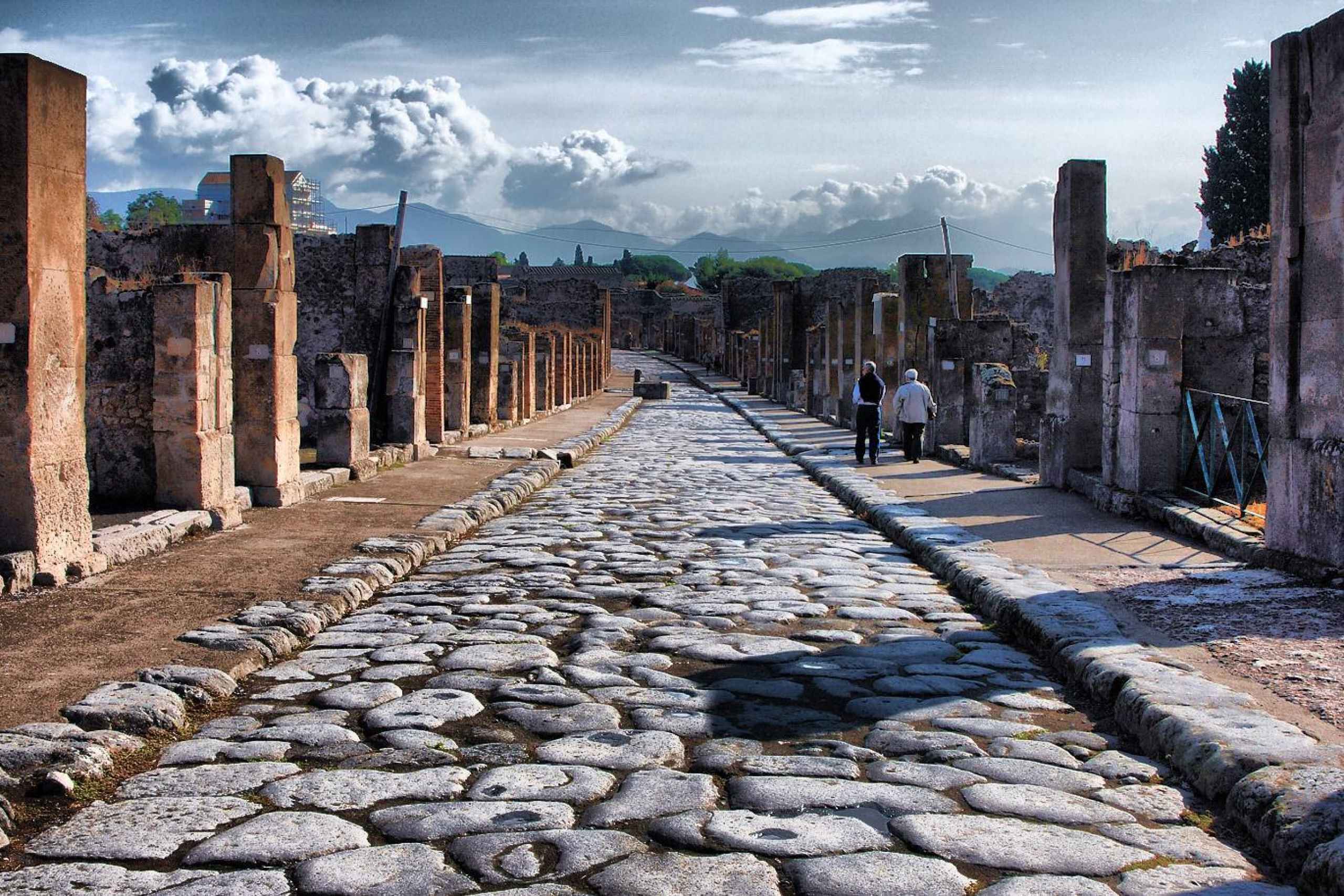Италия развалины Помпеи