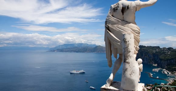 Von Sorrent: Ganztägiger Ausflug nach Capri und zur Blauen Grotte
