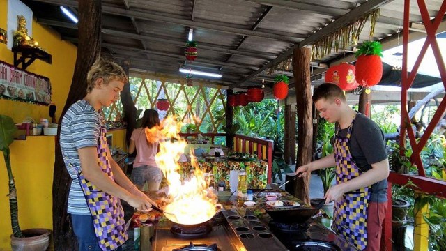 Visit Krabi Cooking Class at Thai Charm Cooking School with Meal in Railay Beach, Krabi, Thailand