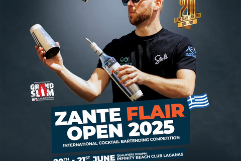Zakynthos: Zante Bar Flair Competition Entry Ticket