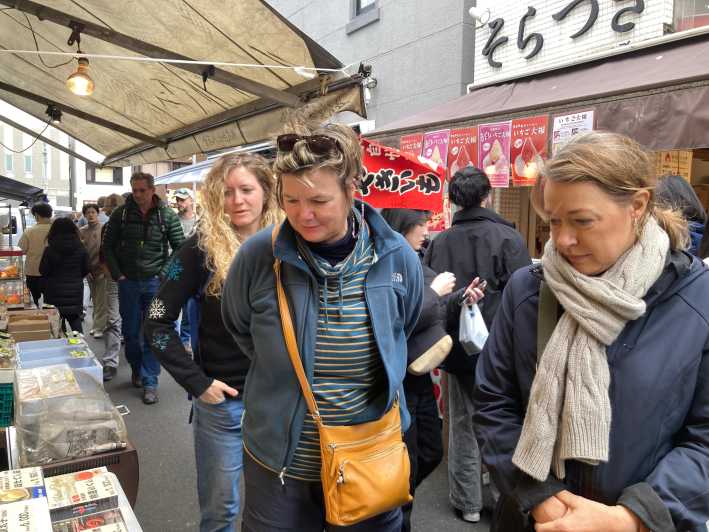 Tsukiji Fischmarkt Kultur Rundgang und Foodtour
