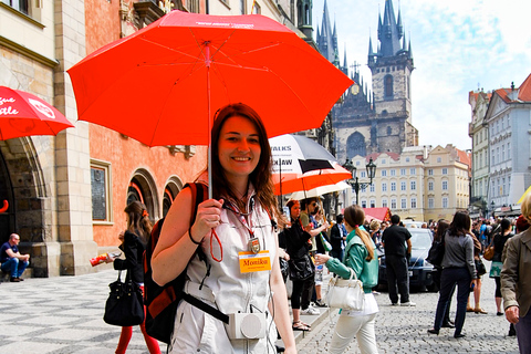 Praga: tour a pie de 1 día y paseo en barco por el río