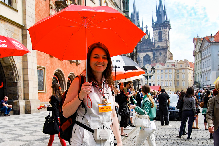 Prag: Heldagstur med lunch och flodbåtskryssningPrag: Hel dags rundvandring med båtutflykt och lunch