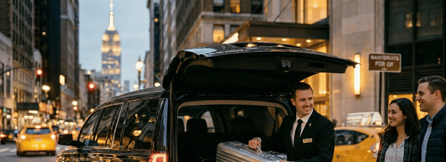 Nova Iorque: Transfer Particular do Aeroporto JFK com 105 Min de Espera Grátis Incluídos