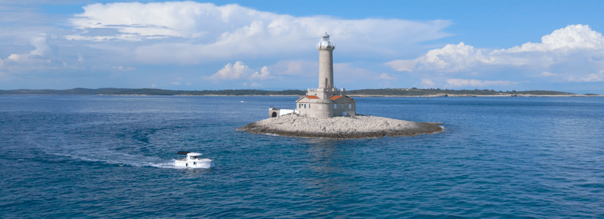 Kamenjak : visite privée en bateau avec repas et boissons