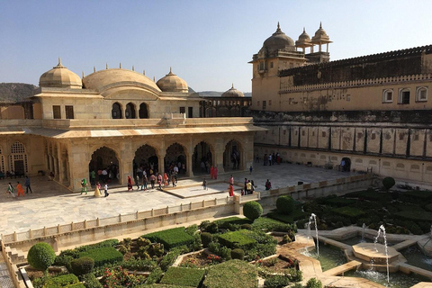 Jaipur : entrée accélérée à Amer Fort et guide/transfert en optionBillet d'entrée seulement